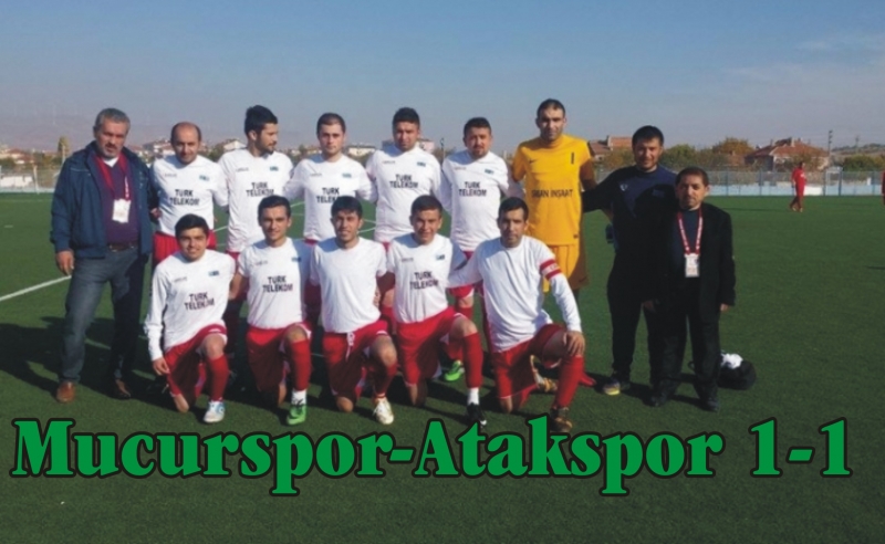 Mucurspor-Atakspor 1-1