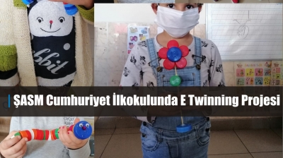 ŞASM Cumhuriyet İlkokulunda E Twinning Projesi